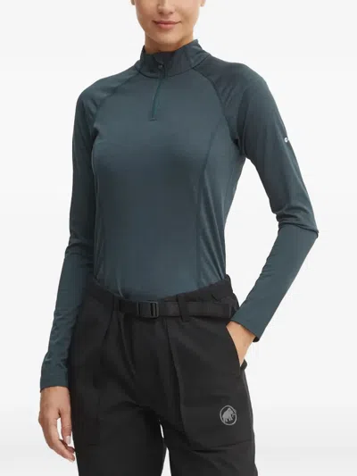 Montané Quarter-zip Long-sleeve Top In Blue
