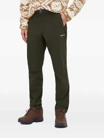Montané Tenacity Belted Logo-print Trousers In Green