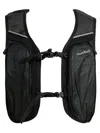 Montbell Grey Nylon Backpack In Black