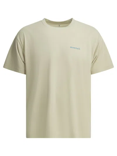 MONTBELL MONTBELL BEIGE POLYESTER T-SHIRT