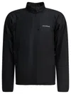 Montbell Black Nylon Light Shell Jacket In Black