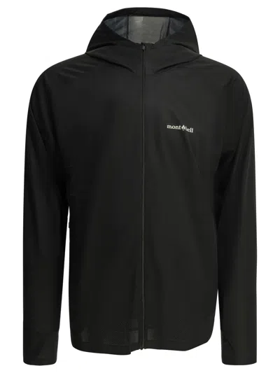 MONTBELL MONTBELL BLACK POLYESTER SWEATSHIRT