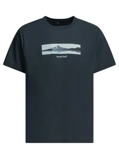 MONTBELL MONTBELL BLUE POLYESTER T-SHIRT