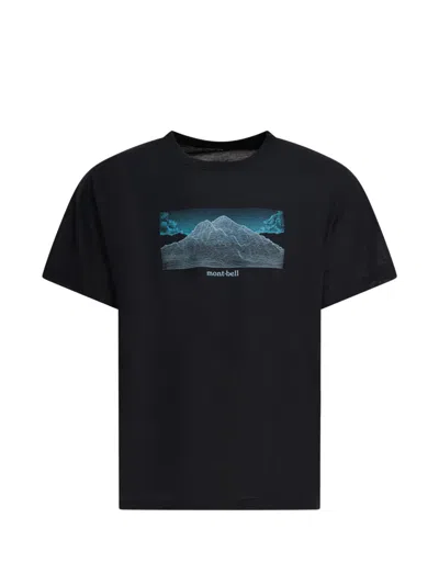 Montbell Wickron T Geography T-shirts Black