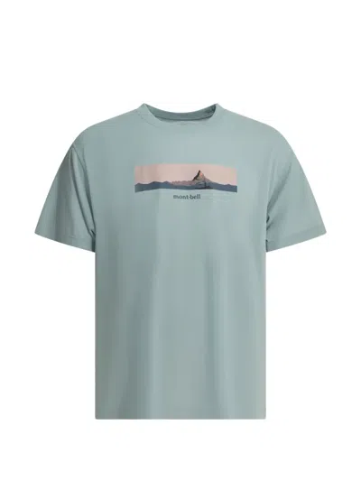 Montbell Graphic-print T-shirt In Blue