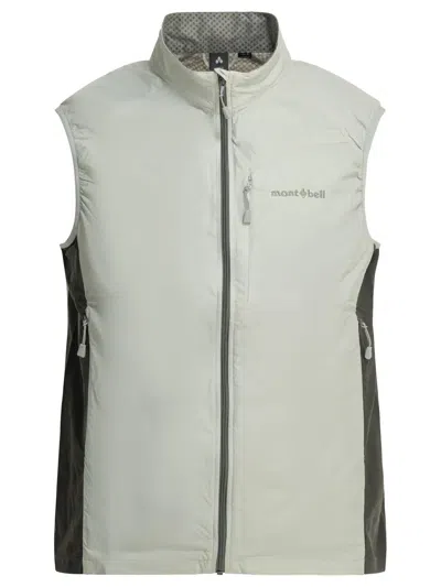 Montbell Grey Nylon Polyurethane Jacket In Multi