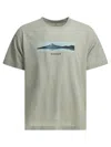 Montbell Grey Polyester T-shirt In Gray