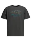 Montbell Grey Polyester T-shirt In Gray