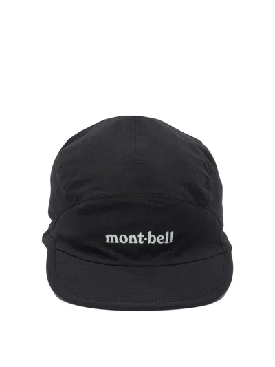 Montbell Logo Crushable Hat In Black