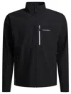 Montbell Black Nylon Polyurethane Jacket In Black