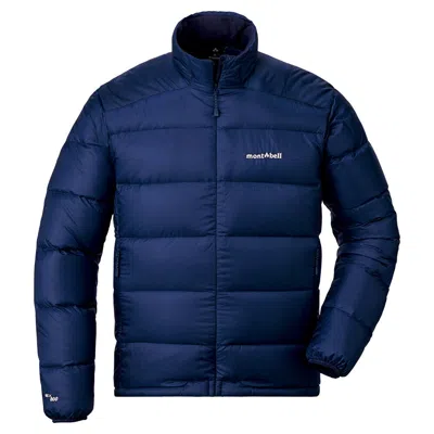 Pre-owned Montbell Light Alpine Down Jacket Men's Asian Size In Indigo