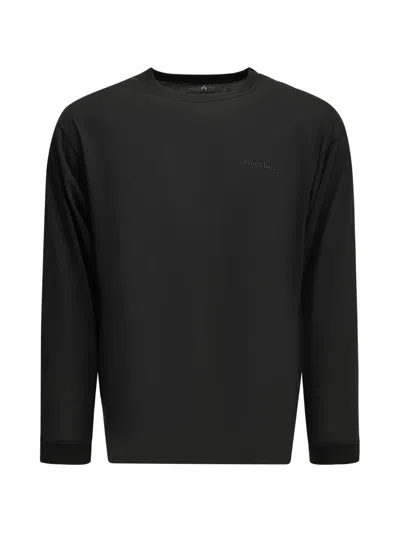 Montbell Logo-print Long-sleeve T-shirt In Black