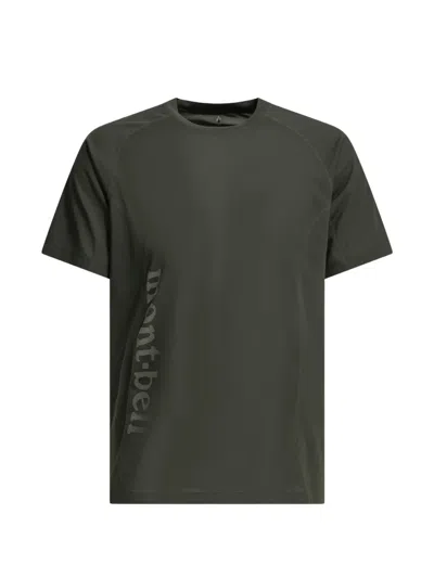 Montbell Logo-print Raglan-sleeve T-shirt In Multi