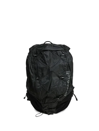 Montbell Logo-print Ripstop Backpack Bag In Black