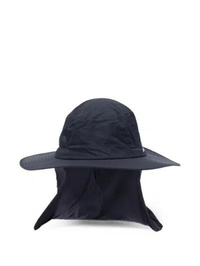 Montbell Logo-print Sun Hat In Blue