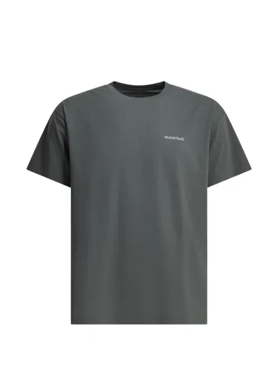 Montbell Logo-print T-shirt In Gray
