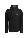 Montbell Logo-print Zip-up Bomber Jacket In Black