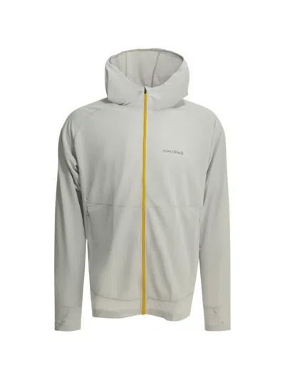 Montbell Grey Polyester Sweatshirt In Gray