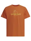 Montbell Orange Polyester T-shirt In Orange