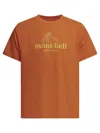 Montbell Wickron Dot Logo T-shirt In Orange