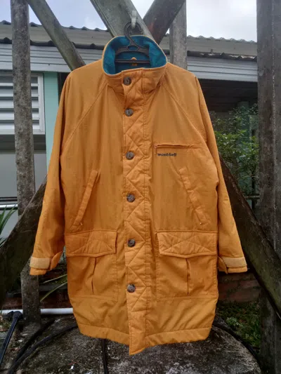 Pre-owned Montbell Parka Jacket Lined Fleece In Multicolor