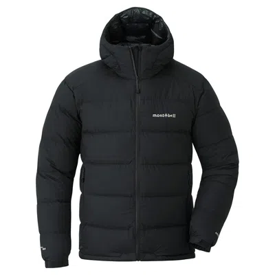 Pre-owned Montbell Permafrost Light Down Parka Hoodie Jacket Men's Ex Down Zipper 4color In Black