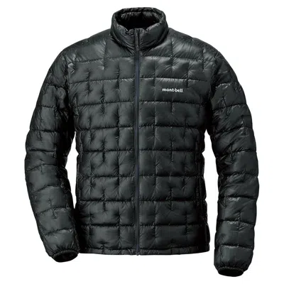 Pre-owned Montbell Plasma 1000 Down Jacket Men's 4color Lightweight Insulated Japan Fedex In Black