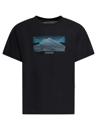 Montbell T Shirts In Black