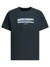 Montbell Blue Polyester T-shirt In Blue