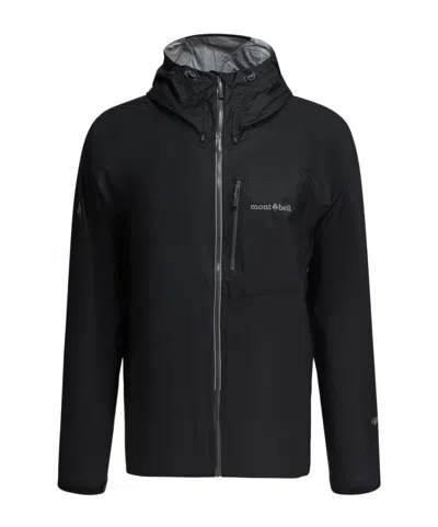 Montbell Torrent Flier Hooded Jacket In Black