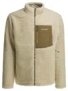 Montbell White Polyester Jacket In Neutral