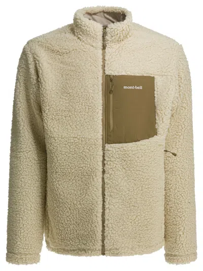 Montbell White Polyester Jacket In Neutral