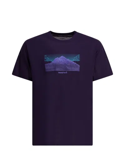 Montbell Wickron T Geography T-shirt In Purple