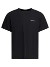Montbell Wickron T Zero Point Crack T-shirts Black In Black