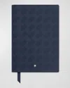 Montblanc #146 Extreme 3.0 Embossed Leather Notebook In Blue