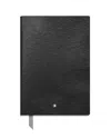 Montblanc #146 Lined Notebook In Black