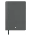 Montblanc Notebook #146 With Saffiano Leather Cover In Gray