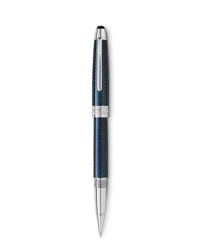Montblanc 162 Sol Blue Hour Roller Ball In Black