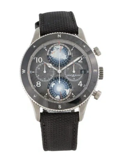 Pre-owned Montblanc 1858 Geosphere Watch In Multi