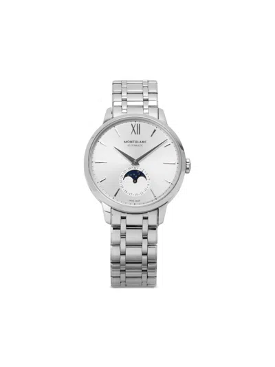 Pre-owned Montblanc 2015  Meisterstück 39mm In Silver