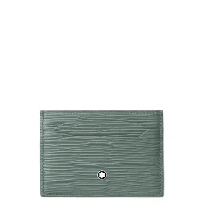 Montblanc 4810 Card Holder 5cc In Green