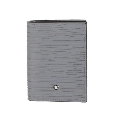Montblanc 4810 Card Holder In Grey