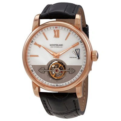 Montblanc 4810 Exotourbillon Automatic Men's Watch 114864 In Black / Gold / Gold Tone / Rose / Rose Gold / Rose Gold Tone / Silver / White