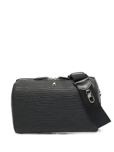 Pre-owned Montblanc 4810 Messenger Bag In Black