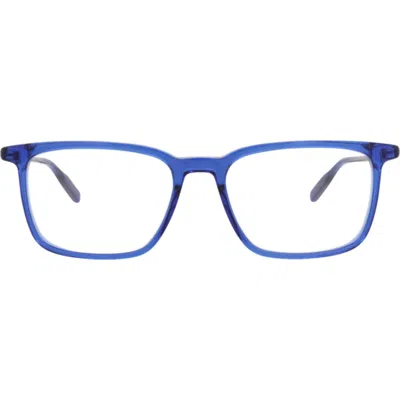 Montblanc 53mm Square Optical Glasses In Orange