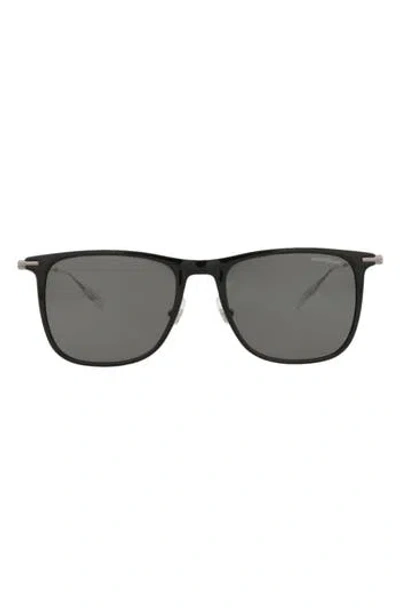 Montblanc 53mm Square Sunglasses