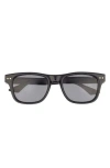 Montblanc Eyewear Rectangular Frame Sunglasses In Black
