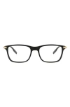 Montblanc 54mm Rectangle Optical Frames In Black