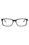 Montblanc 54mm Rectangular Optical Glasses In Pattern