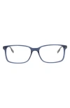 Montblanc 54mm Rectangular Optical Glasses In Pattern